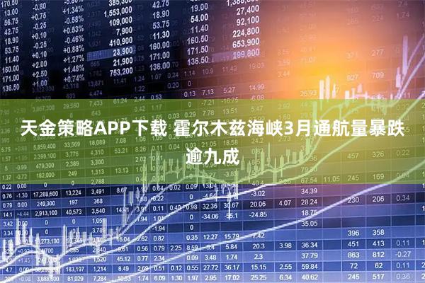 天金策略APP下载 霍尔木兹海峡3月通航量暴跌逾九成